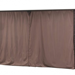 Gazebo Parts Direct Original Replacement Curtain For Riviera Gazebo (10X12 Ft) L-GZ815PST Sold At BigLots, Khaki