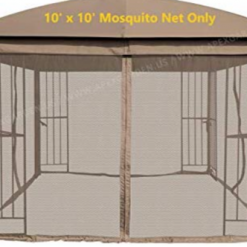 Gazebo Parts Direct Catalog Universal 10x10 Mosquito Netting (Mosquito Net Only, Size: 10 Ft X 10 Ft)