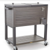Gazebo Parts Direct Catalog Wood Look 60-Quart Outdoor Rolling Cooler