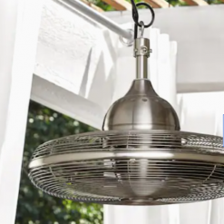 Gazebo Parts Direct Allen + Roth Valdosta 20-in Brushed Nickel Indoor/Outdoor Ceiling Fan (3-Blade) Catalog