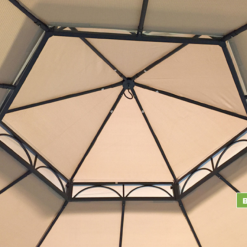 Gazebo Parts Direct Catalog Replacement Canopy For The Southbay Hexagon Gazebo - Standard 350 - Beige
