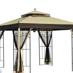 Gazebo Parts Direct Replacement Canopy For Double Arch Gazebo (10X10 Ft) L-GZ038PST-3 Sold At Big Lots Catalog