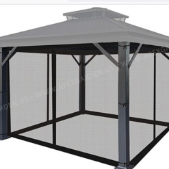 Gazebo Parts Direct Catalog Lowes Allen And Roth 10 X 12 Universal Netting Replacement Gazebo Mosquito Screen Super SALE TODAY ONLY