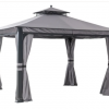 Gazebo Parts Direct Catalog Shadow Creek Gray Replacement Curtain Set (10X12 Ft) L-GZ1140PST-G