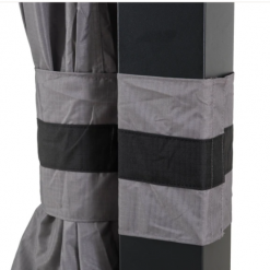 Gazebo Parts Direct Catalog Shadow Creek Gray Replacement Curtain Set (10X12 Ft) L-GZ1140PST-G