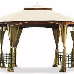 Gazebo Parts Direct Replacement Canopy Top Cover And Screen Set For The Newport Octagon Gazebo - 350 Catalog