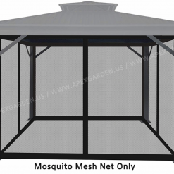 Gazebo Parts Direct Universal 10 X 12 Gazebo Mosquito Netting Screen Black Catalog