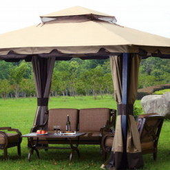 Gazebo Parts Direct Monterey Gazebo 4-Panel Replacement Curtain Set