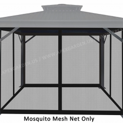 Gazebo Parts Direct UNIVERSAL 10 X 10 GAZEBO MOSQUITO REPLACEMENT SCREEN BLACK Catalog