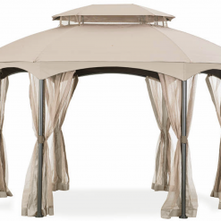 Gazebo Parts Direct Replacement Netting For The Manhattan Oval Gazebo - Beige Catalog