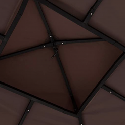 Gazebo Parts Direct Replacement Canopy For South Hampton Gazebo (11x13 FT) L-GZ659PST-WV Sold At Big Lots, Brown Catalog 9 Gazebo Parts Direct Replacement Canopy For South Hampton Gazebo (11x13 FT) L-GZ659PST-WV Sold At Big Lots, Brown Catalog