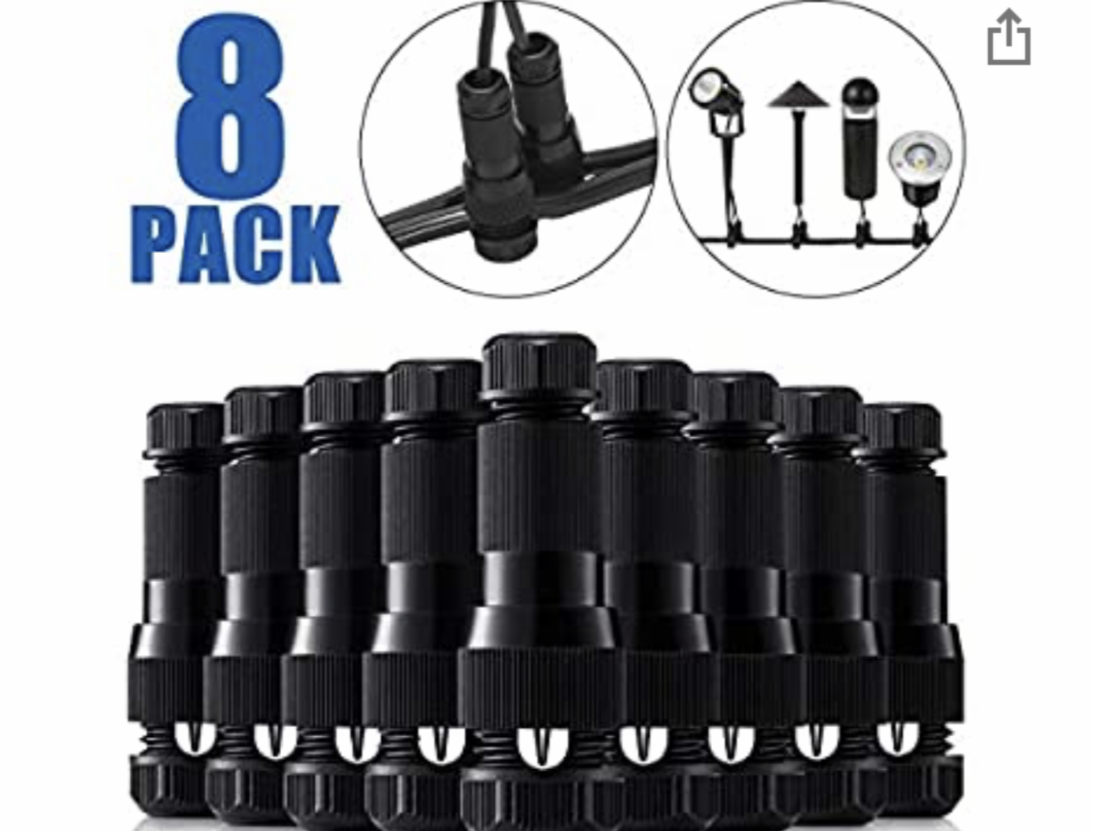 Gazebo Parts Direct Low Voltage Fastlock Landscape Lights Cable Connector 12-14 Gauge Wire (8 Pack) Catalog 3 Gazebo Parts Direct Low Voltage Fastlock Landscape Lights Cable Connector 12-14 Gauge Wire (8 Pack) Catalog