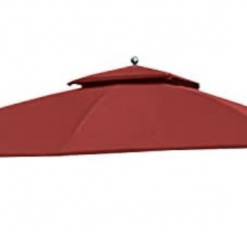 Gazebo Parts Direct Big Lots Windsor Replacement 10x12 Canopy For L-GZ717PST-C Riplock 350 RED