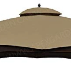 Gazebo Parts Direct Catalog Lowes Allen And Roth 10 X 12 Gazebo Refresh Bundle Canopy,Bug Screen,Curtain All In One Package