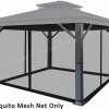 Gazebo Parts Direct Universal 10 X 12 Gazebo Mosquito Netting Screen Black Catalog 1 Gazebo Parts Direct Universal 10 X 12 Gazebo Mosquito Netting Screen Black Catalog