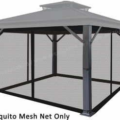 Gazebo Parts Direct Universal 10 X 12 Gazebo Mosquito Netting Screen Black Catalog
