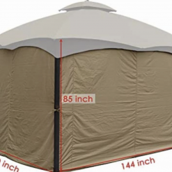 Gazebo Parts Direct LOWES 10 X 12 TPGAZ2303E GAZEBO REFRESH BUNDLE CANOPY,BUG SCREEN,CURTAIN ALL IN ONE PACKAGE