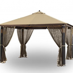 Gazebo Parts Direct Catalog Grand Resort Audio GF-14S095B Gazebo Replacement Canopy Top Cover - RipLock 350