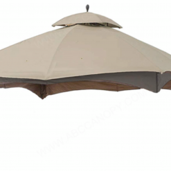 Gazebo Parts Direct Massilon Gazebo 12' X 10' Cabin-Style Soft Top Gazebo Top For Model L-GZ933PST Beige Catalog