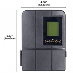 Gazebo Parts Direct Home GL33124 12V 120W Low Voltage Landscape Lighting Transformer With Dusk-to-Dawn Timer