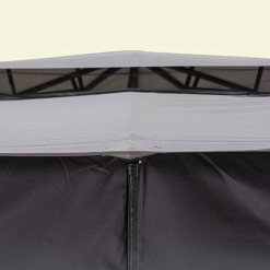 Gazebo Parts Direct Sunjoy Original Replacement Canopy For A+R Easy Up Gazebo (10X12 Ft) L-GZ472PST-I Sold At Lowe's, Light Grey Catalog