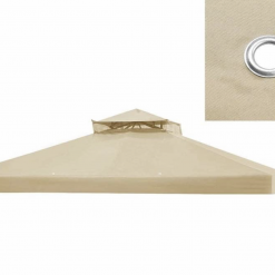 Gazebo Parts Direct 2 Tier 12x10' Gazebo Canopy Top Cover Replacement For Sunjoy L-GZ288PST-4D
