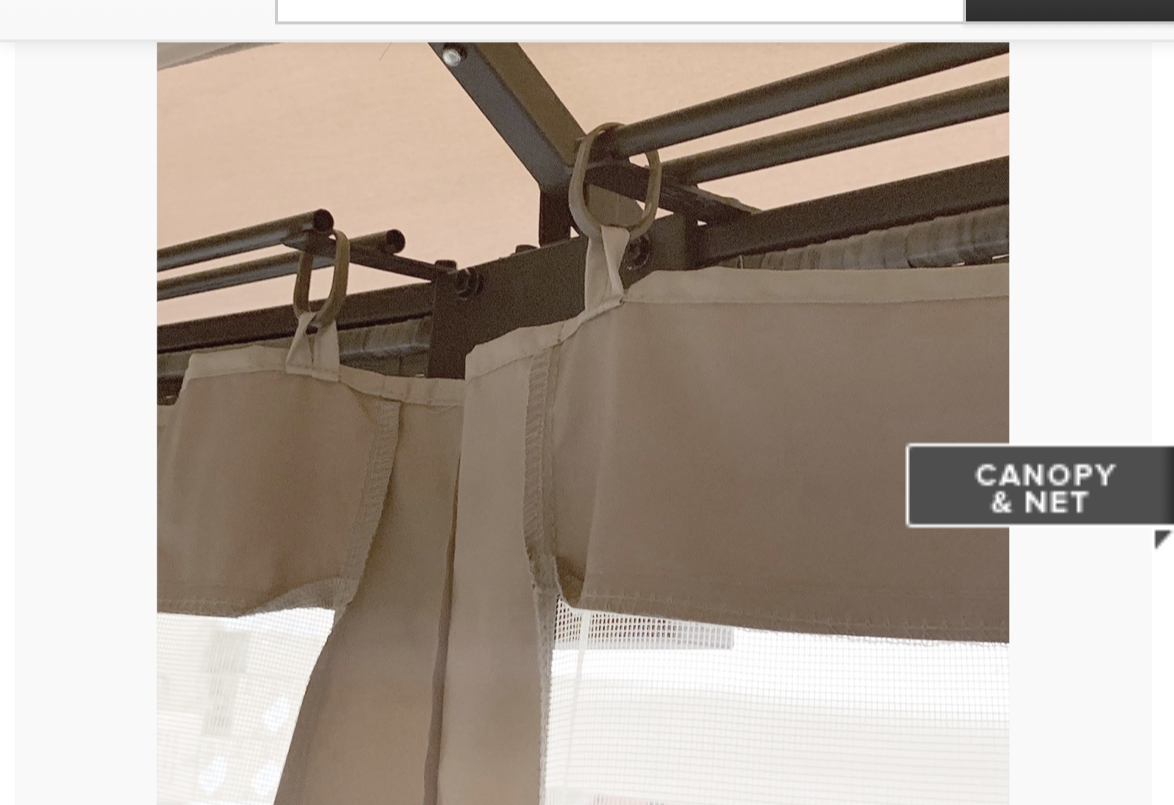 Gazebo Parts Direct Replacement Netting Set For Lakewood Gazebo 4 Gazebo Parts Direct Replacement Netting Set For Lakewood Gazebo