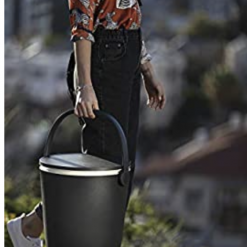 Gazebo Parts Direct Go Bar 4.2 Gallon With Handle And Pop Up Outdoor Table Perfect For Your Patio Teal