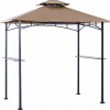 Gazebo Parts Direct 8' X 5' Grill Shelter Replacement Canopy Roof ONLY FIT For Gazebo Model L-GZ238PST-11 Beige Catalog