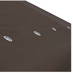 Gazebo Parts Direct 12'x12' Gazebo Top Replacement For 2 Tier Outdoor Canopy Cover Coffee