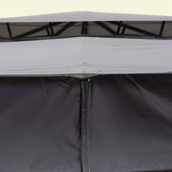 Gazebo Parts Direct Original Replacement Canopy For Allen+Roth Easy Up Gazebo (10X12 Ft) L-GZ472PST-I Sold At Lowe's, Light Grey Catalog