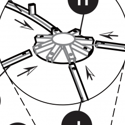 Gazebo Parts Direct TPGAZ17-002 TPGAZ2303A TPGAZ2303B TPGAZ2303C LOWES GAZEBO 10X12 PART "H" ROOF CENTER CONNECTOR TERMINAL Catalog