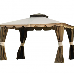 Gazebo Parts Direct Replacement Canopy Top Cover For L-GZ215PST-5B The Hampton-II 10' X 12' Gazebo