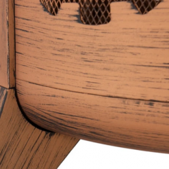 Gazebo Parts Direct HALLOWEEN 30 In. Jack-o-lantern Round Wood Burning Firepit With Poker Catalog