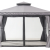 Gazebo Parts Direct Catalog Shadow Creek Black Replacement Mosquito Netting For Soft Top Gazebo (10X12) L-GZ1140PST-C1
