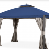 Gazebo Parts Direct Replacement Canopy For The Shadow Creek Gazebo - Rip Lock 350 - True Navy L-GZ1140PST