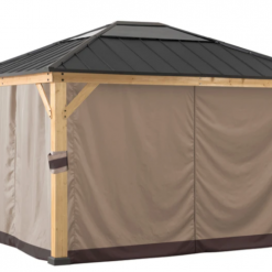 Gazebo Parts Direct Catalog SunJoy Universal Curtains For 11 Ft. ×11 Ft. Wood-Framed Gazebos