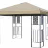 Gazebo Parts Direct Catalog Sunjoy Khaki+Dark Brown Replacement Canopy For Sutton Gazebo (10X10 Ft) L-GZ494PST-E Sold At Canadian Tire
