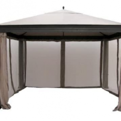 Gazebo Parts Direct Catalog Replacement Canopy Top Cover For Tiverton Series 3 Gazebo - Riplock 350 - Beige