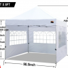 Gazebo Parts Direct Winter Gazebo With Sidewalls And Church Window 8x 8 Commercial Use